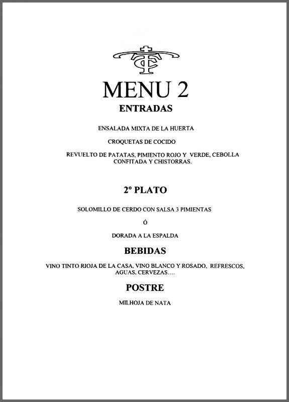 menu 27
